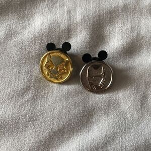 Black Panther and Iron Man Pin
